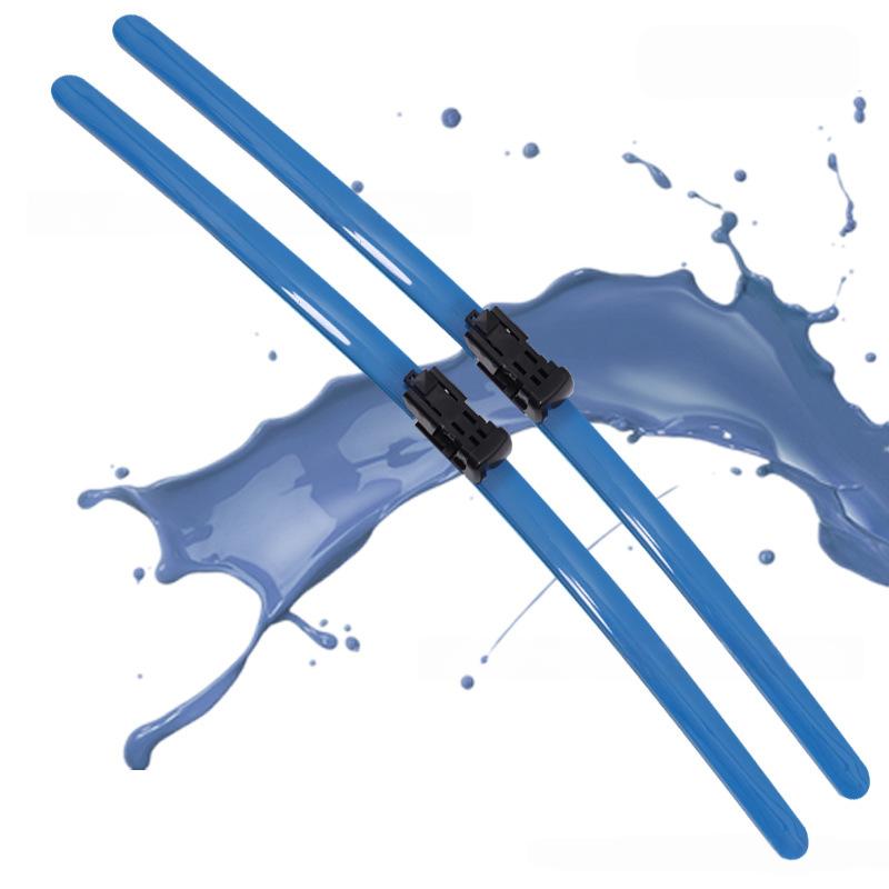 Wiper pare-brise en fibre de carbone coloré