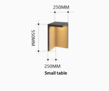 Minimaliste moderne extérieur en acier inoxydable siège lampe paysage