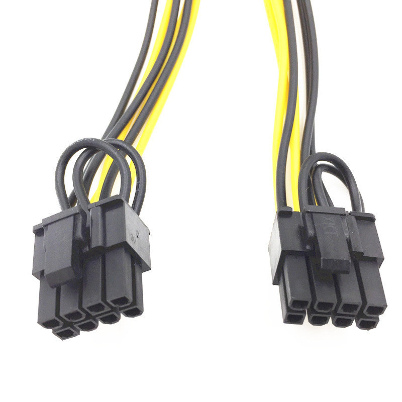 Ligne d'alimentation de carte graphique 6pin à double 8pin