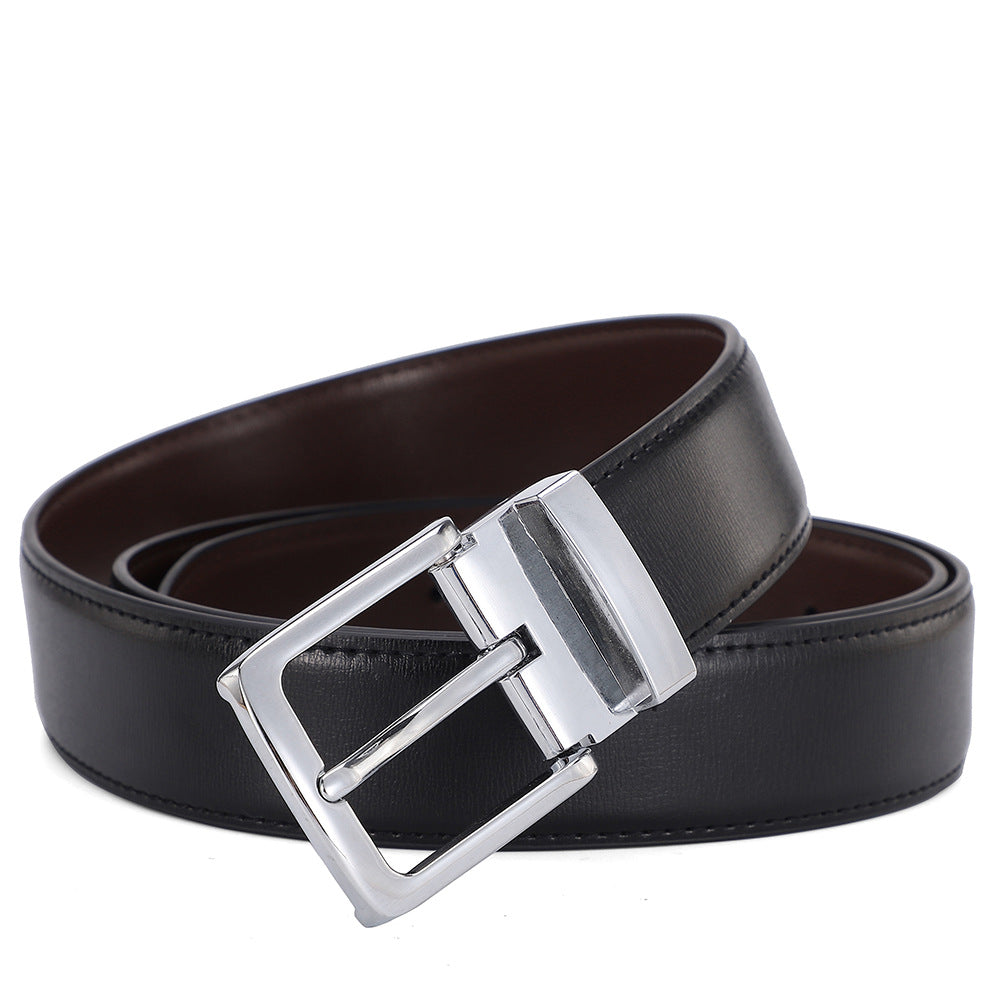 Personnalité homme Trendy Belt Alloy Pin Buckle