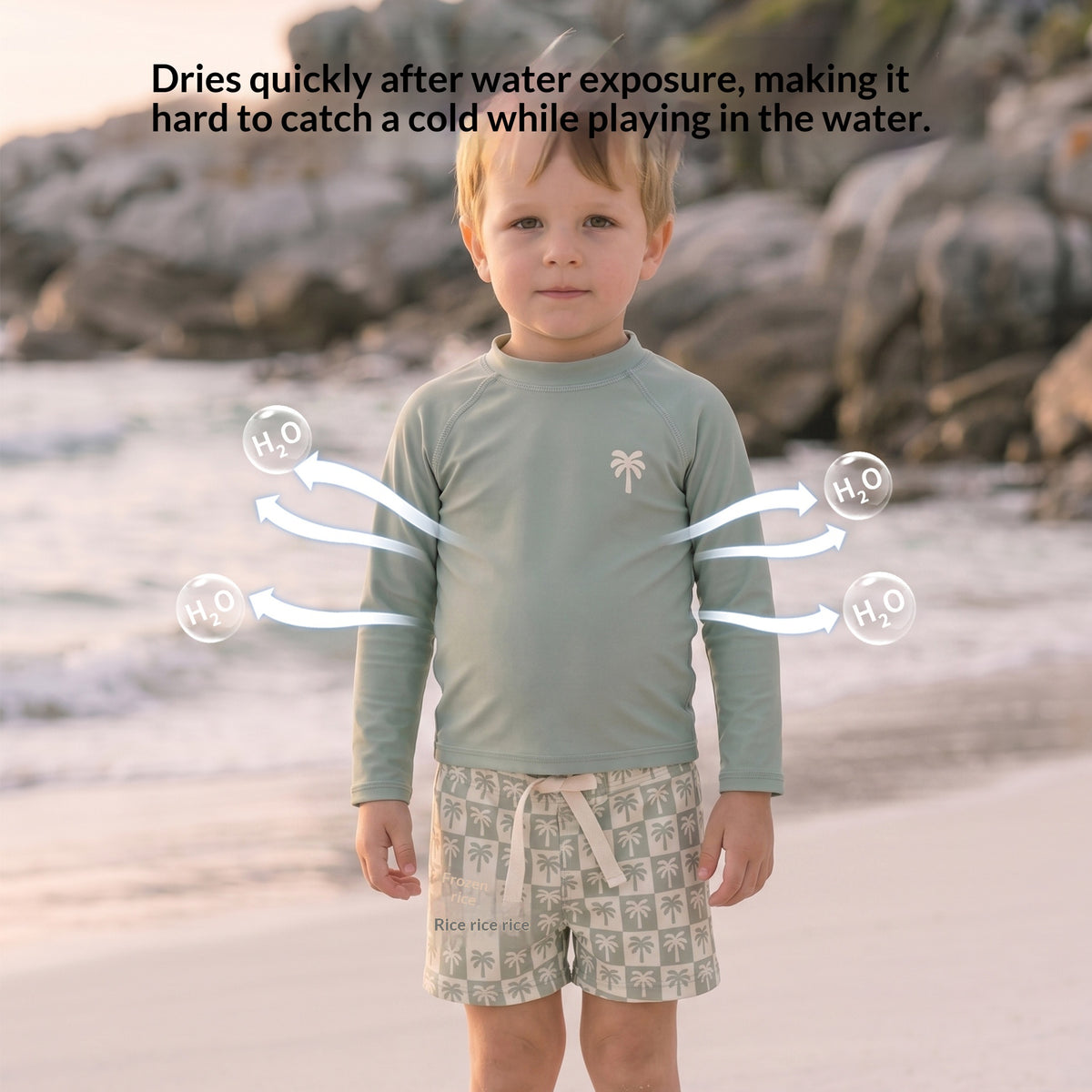 Kids Swimsuit Boys Quick Dry Swimwear