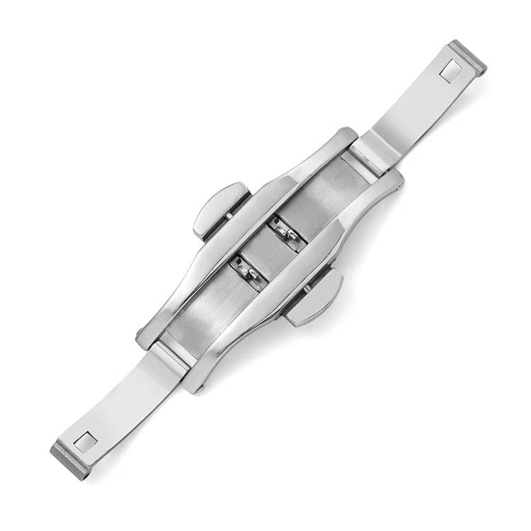 Bracelet en acier inoxydable avec fermoir papillon