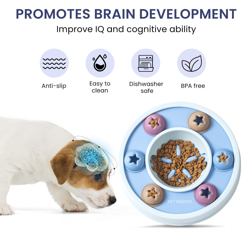 PETMARVEL Jeu interactif de puzzle jeu de chien