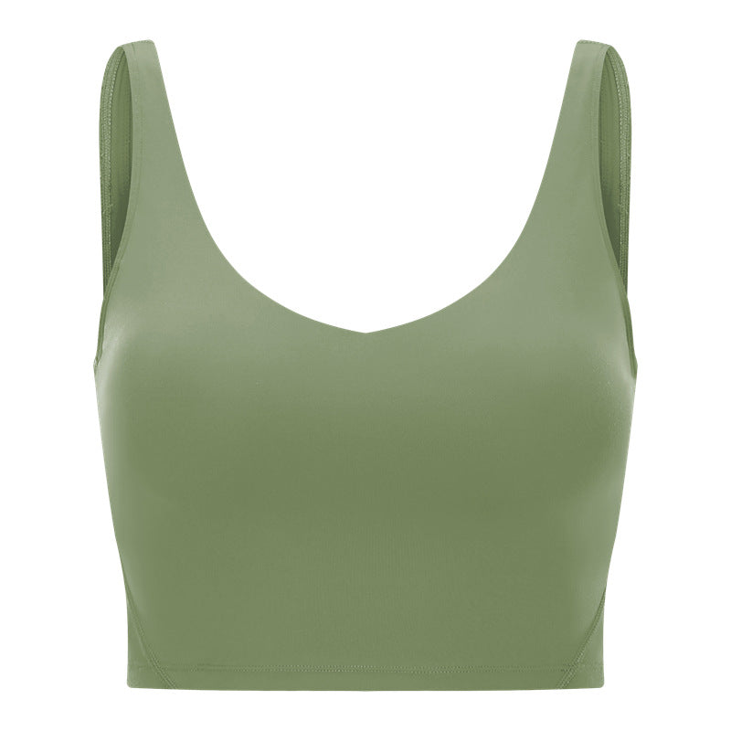 Soutien-gorge de sport de style Vest pour femmes