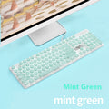 Punk Mechanical Keyboard Luminous Computer Notebook Accessories