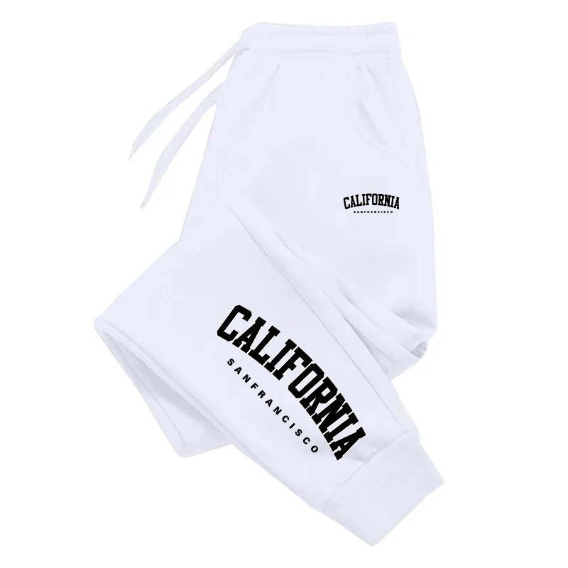 Pantalons bagués à la cheville casuale de sport chaud
