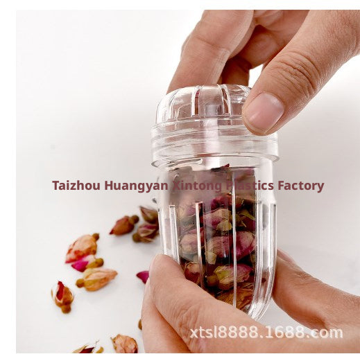 Tea ball Tea separator-transparent color-1 pièce