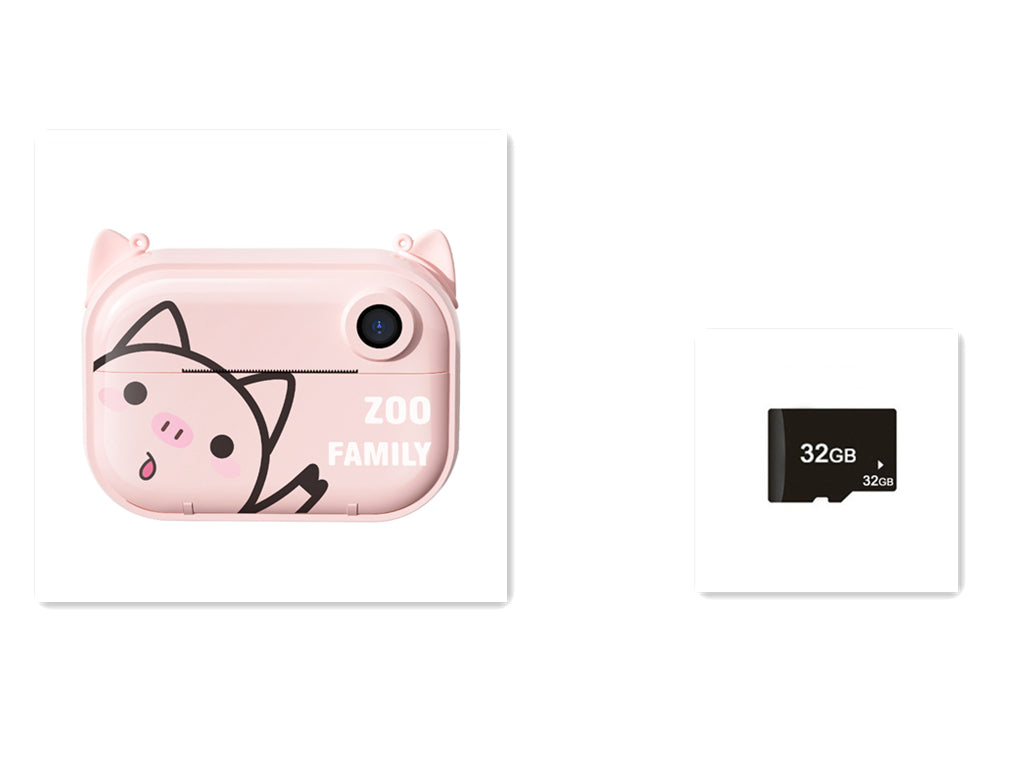 1200W Pixel appareil photo numérique pour enfants qui peut prendre des photos et des vidéos avec impression thermique