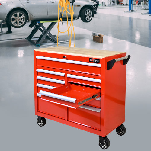 9 OUTILS MULTIFONCTIONNELS CARTONNÉS AVEC ROUES ET BOIS TOP