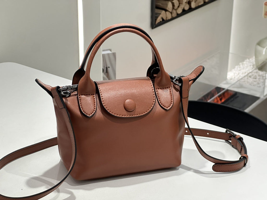 Un véritable sac en cuir pour femmes