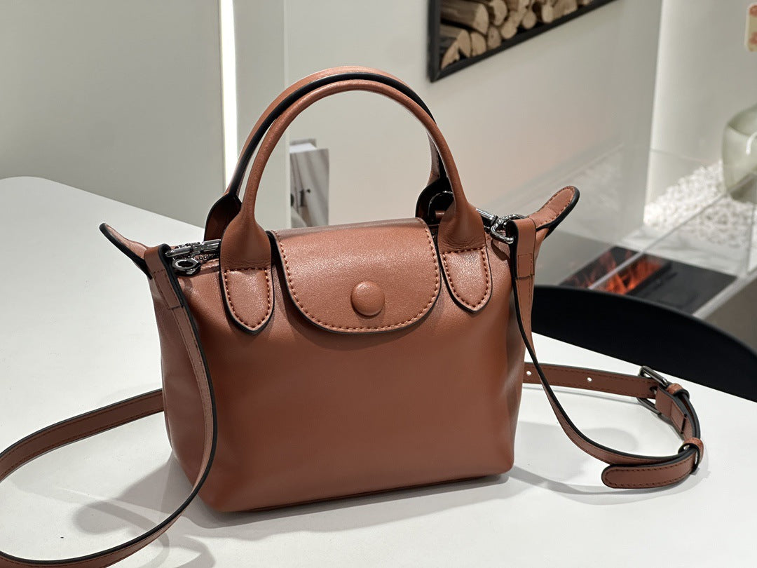 Un véritable sac en cuir pour femmes