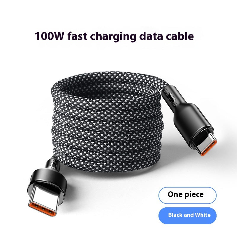 Support magnétique Câble de données de téléphone portable à corde magique