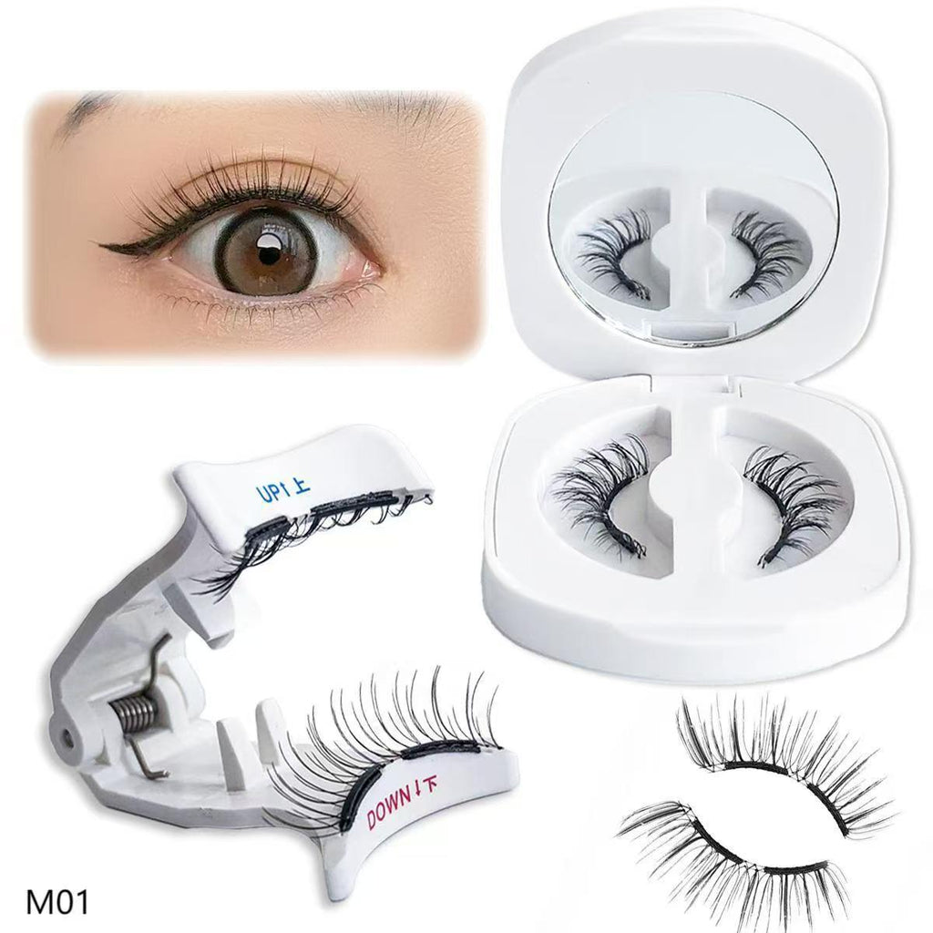 Faux cils magnétiques doux de style quantique