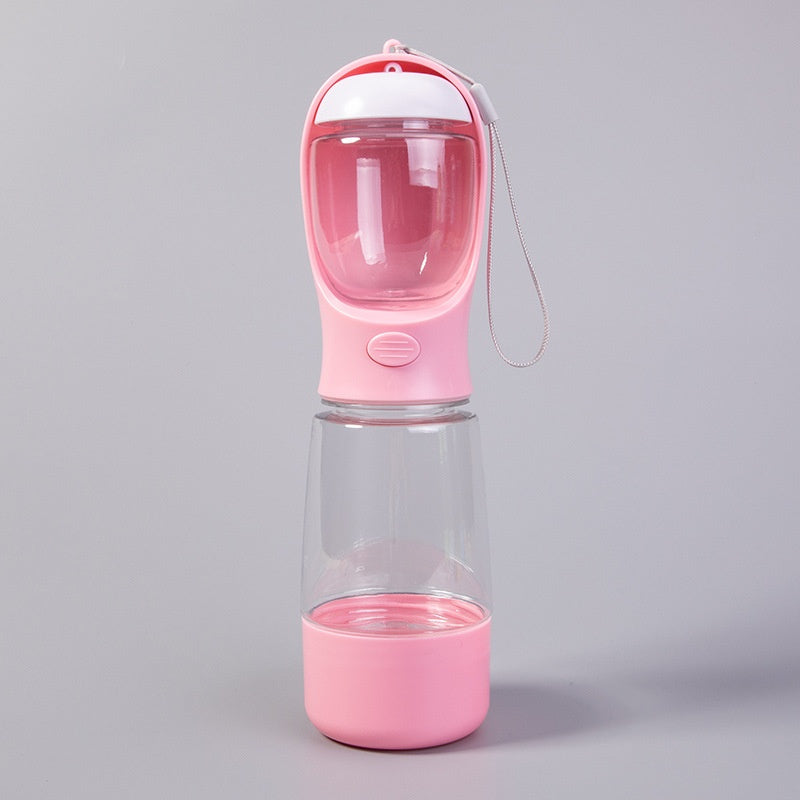 Eau et aliments Chien intégré Marche Portable Cat Eau potable Portable Cup