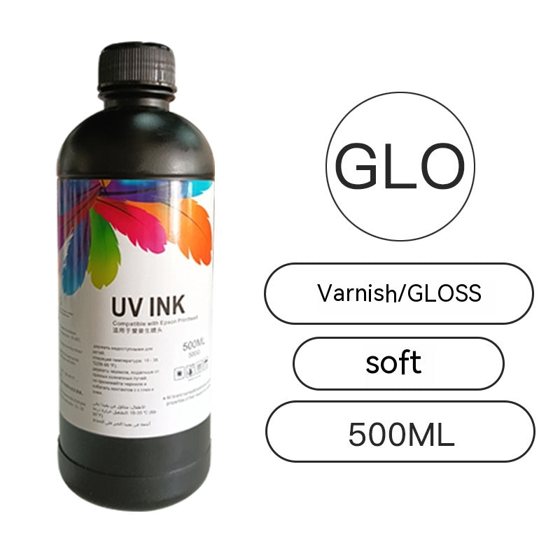 Encre d'encre UV Plaque plate Imprimante UV Encre Epson XP600 5ème et 7ème génération TX800 Encre
