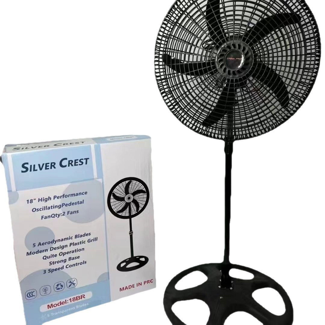 Eventail de sol grand-home avec tête oscillante et flux d'air puissant