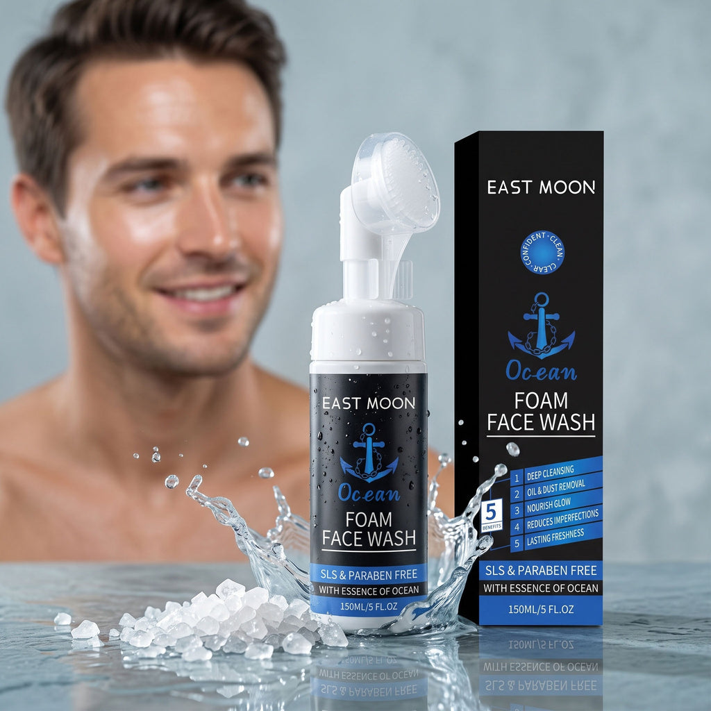 Nettoyeur de mousse rafraîchissant pour hommes