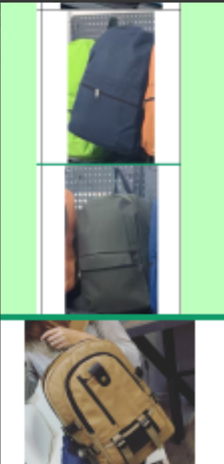 Sac à dos Oxford Casual étanche aux couleurs solides