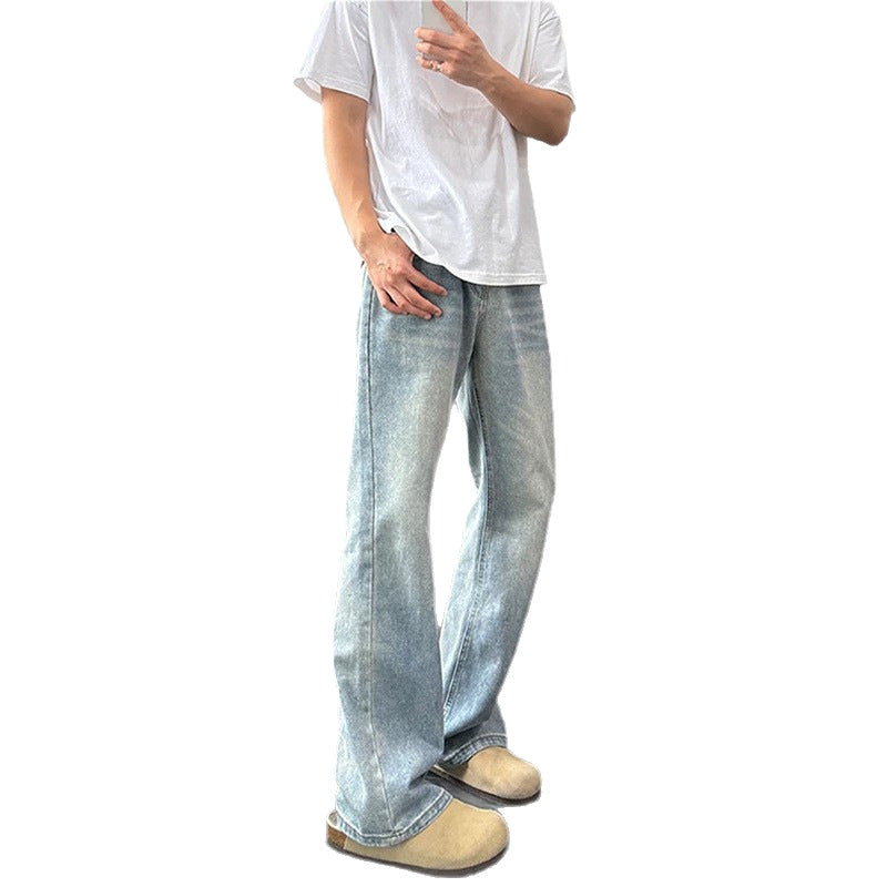 Jeans à taille haute Vintage Blue Bootcut