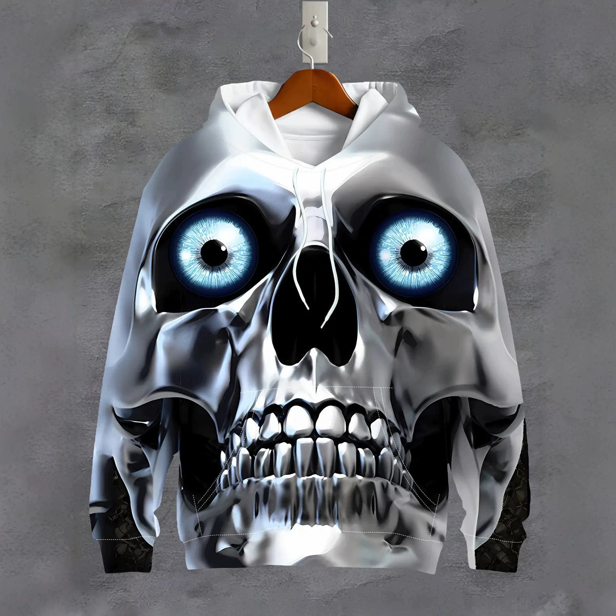 Halloween Mode Hommes Crâne Hoodie