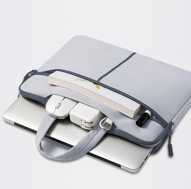 Manche pour ordinateur portable avec sac à épaule zippée