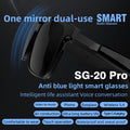 Smart Glass Smart Eyewear Étape dans le monde Verres résistants aux UV haute définition HIFI S