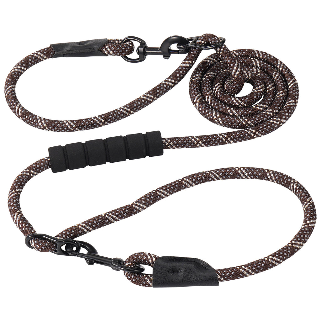 Leash de chienOne-to-deux P-style Double Lead