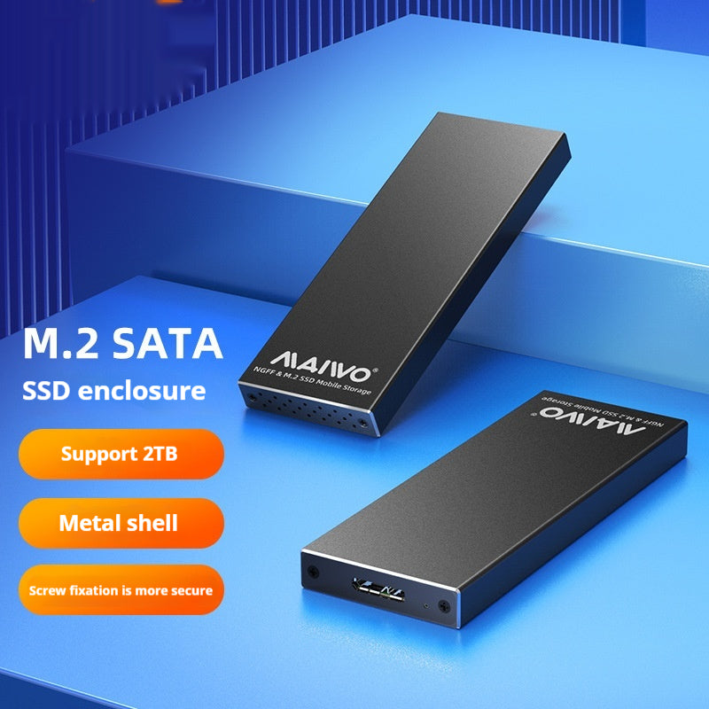 USB30 Cartouche à disque dur en état solide Interface NGFF vers USB30 All Aluminium Alliage SSD