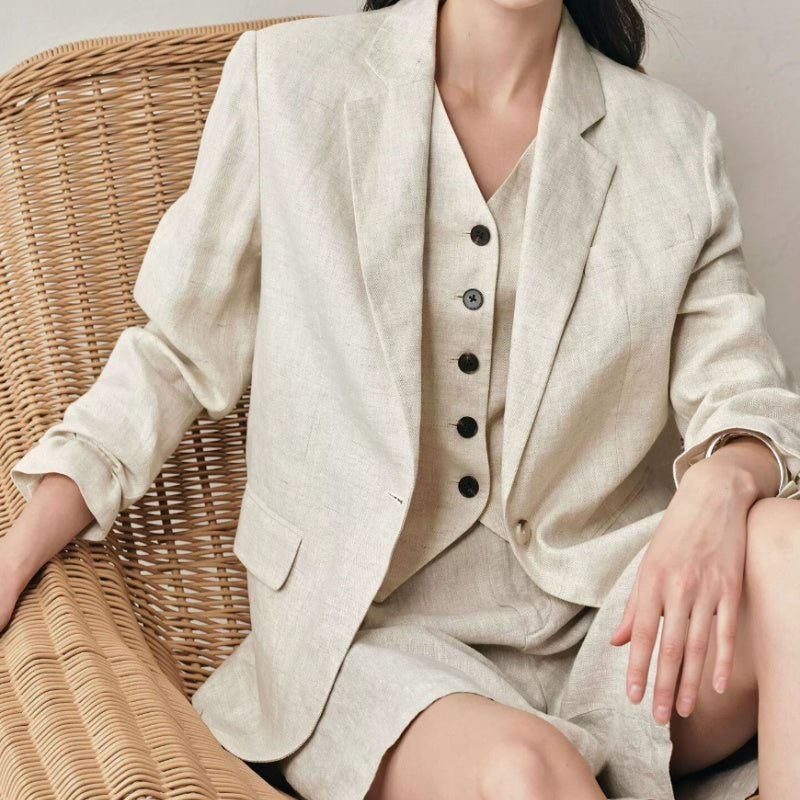 Blazer Chic pour les vêtements de travail Relaxed et Casual Outerwear