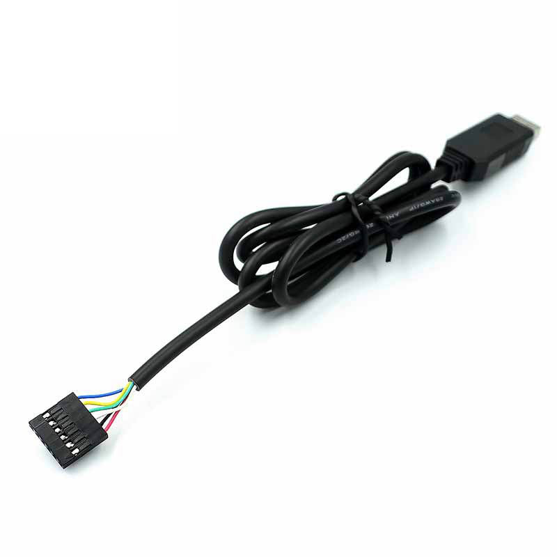 FT232 Ligne Flash USB vers TTL Ligne de téléchargement avec CTS RTS 6PIN
