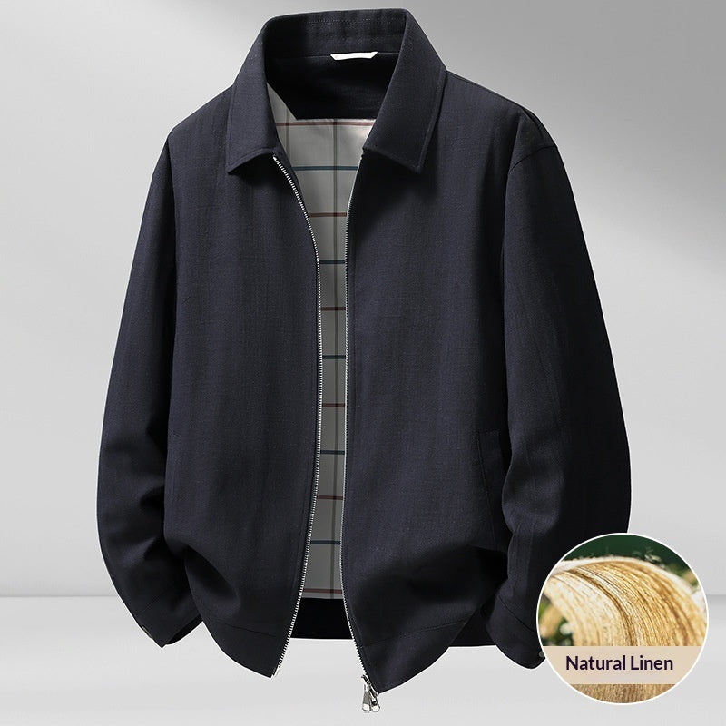 Une veste polyvalente de couleur pâle et respirante