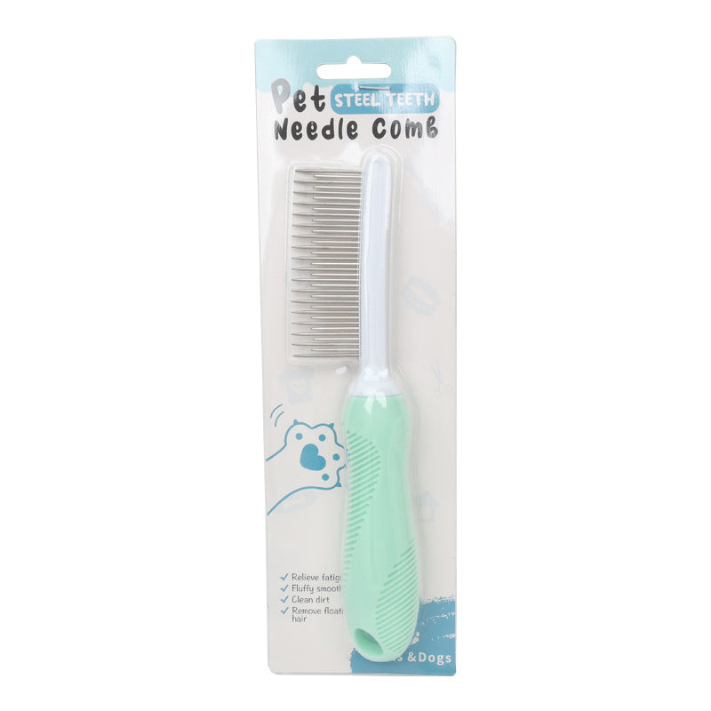 Démanchement de chat et démêlant peigne chien de toilettage et outil de nettoyage