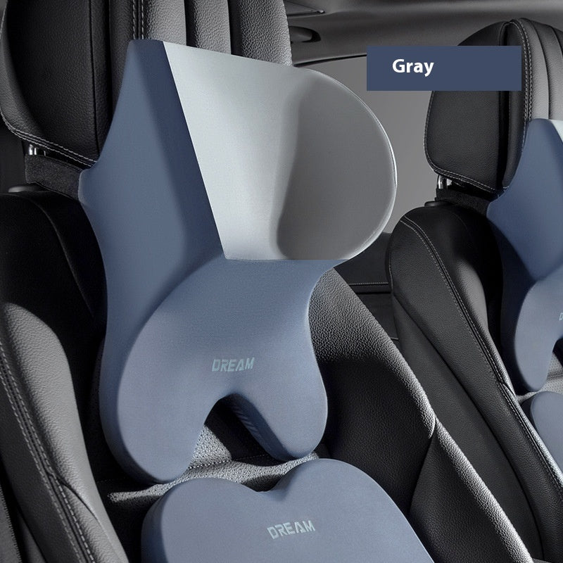 Coussin d'appuie-tête de voiture à mémoire en mousse de cou