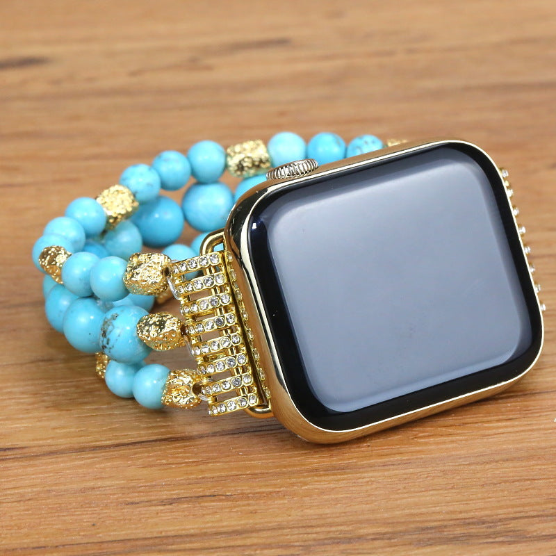 Bracelet en sangle élastique avec plusieurs couches