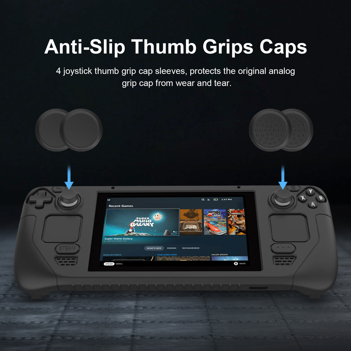 Solid Color Universal Game Console Silicone Case