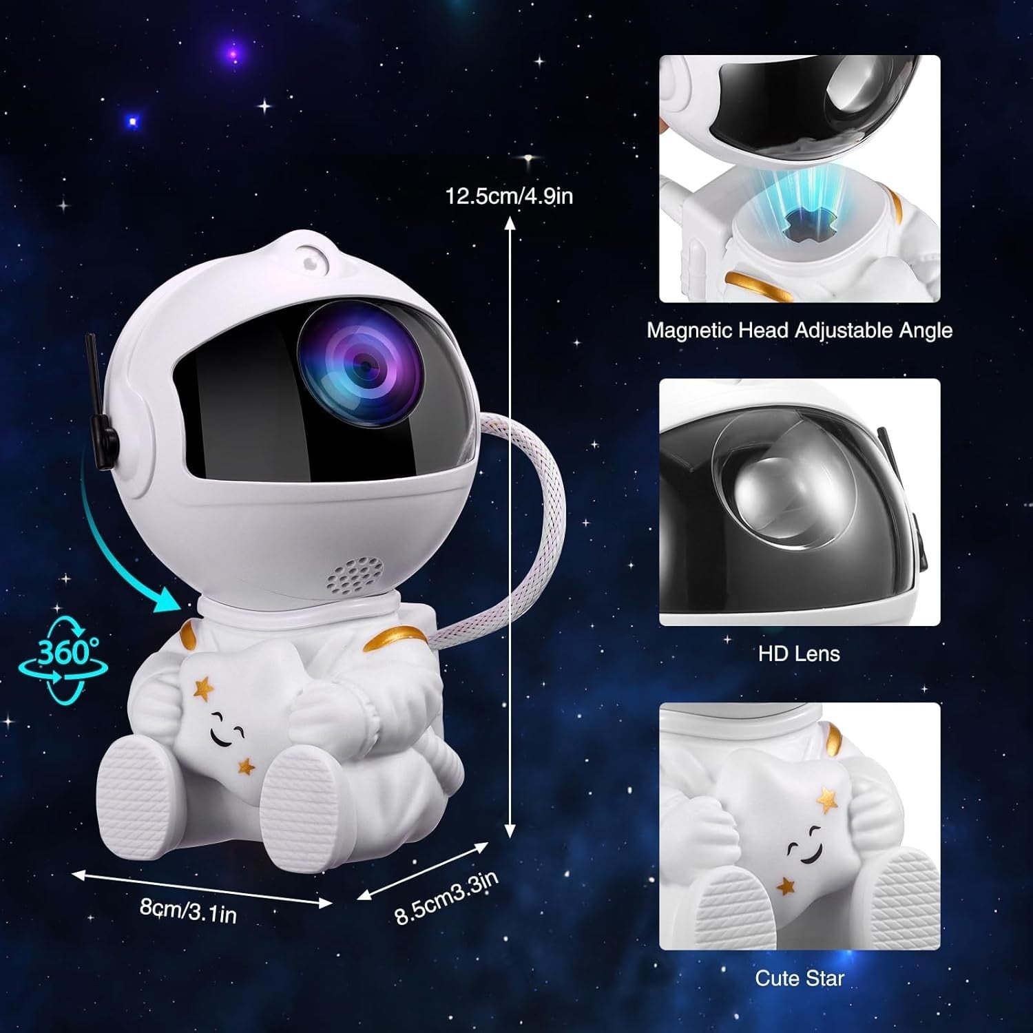 Projecteur Galaxy Astronaute