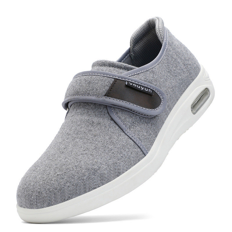 Velcro-fermeture Mi-à-adulte tardif Soft-soled Sneakers antidérapants légers