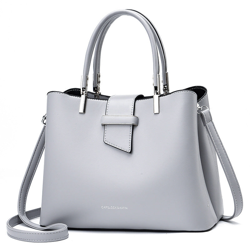 Style d'affaires Minimaliste femme sac à main Glossy Finition sophistiqué et idéal pour commuti