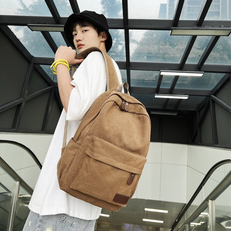 Sac à dos en toile Grande capacité Voyage en plein air Oxford Cloth