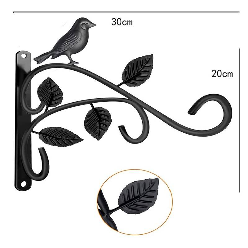 Bracket de panier de suspension lourd 2 Pack 12 pouces Brackets de panier de suspension extérieur