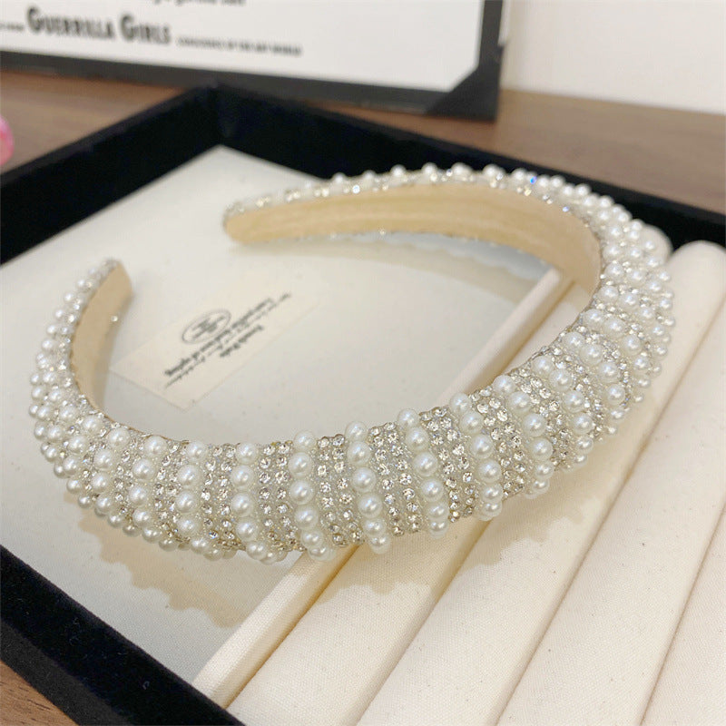 Lourd Industrie Léger Luxury High-grade Perle Headband haute définition