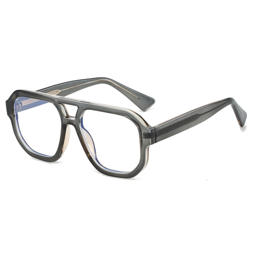 Lunettes de soleil polarisées pour pilotes avec un design double faisceau