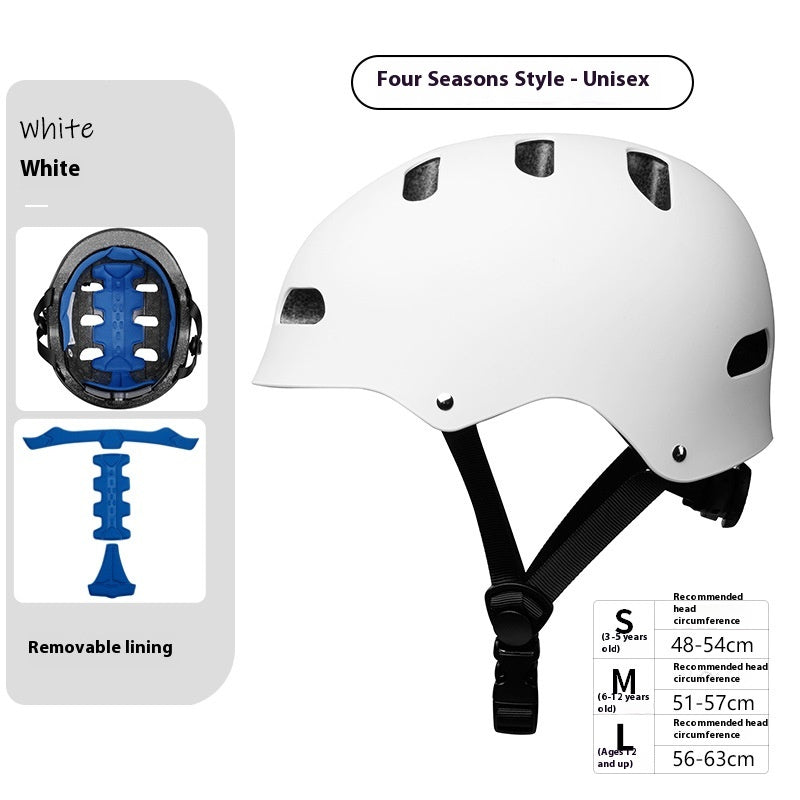 Enfants adultes Hip Hop Roller Patinage Skateboard Rafting Escalade Casque d'équitation