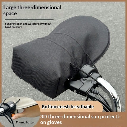 Summer Tram Sun and Wind Shield Handbar Cover Guard