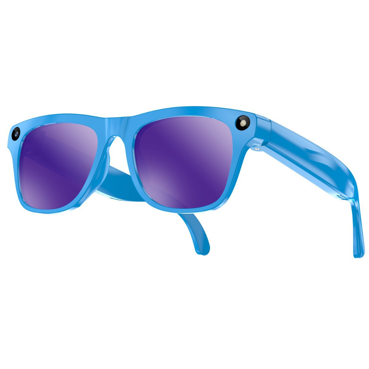 Lunettes intelligentes alimentées par l'IA avec une caméra