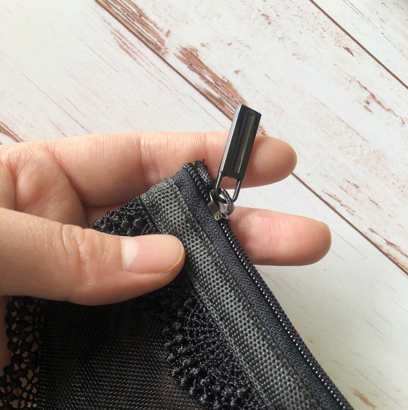 Sous-vêtements de string Sexy Mesh pratique sac de rangement