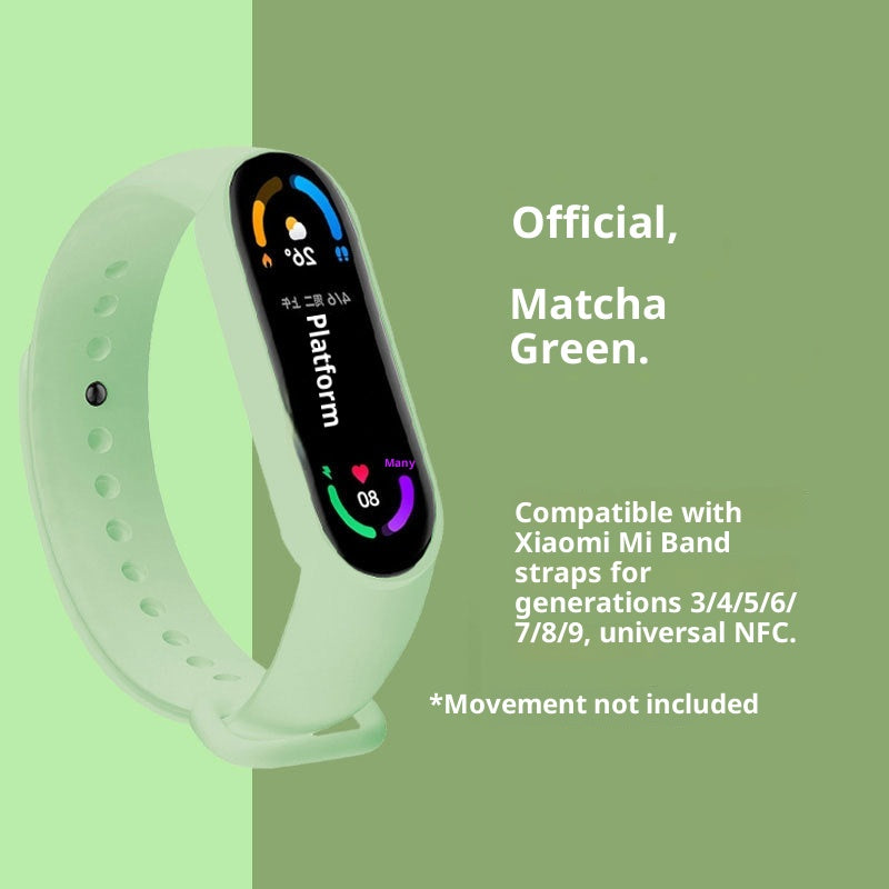 Applicable à Band 8 Bracelet TPU Split Wristband Smart