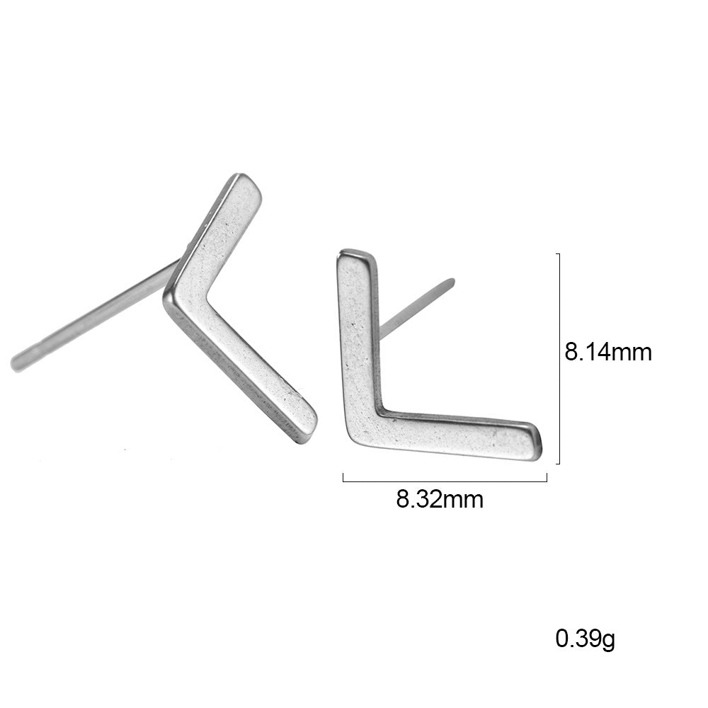 Boucles d'oreilles Nordic Rune en acier inoxydable