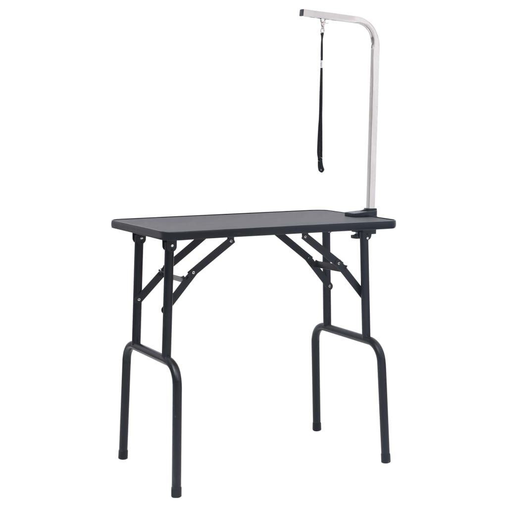Table de grooming réglable pour chiens avec 1 boucle