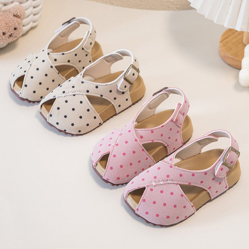 Été filles Polka Dot Sandales